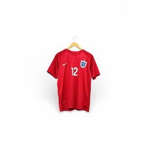 England 2013-14 Baines #12 Away Football Shirt XL Nike Men’s